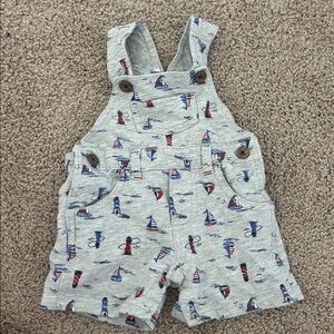 Carters Nautical Baby Overalls
